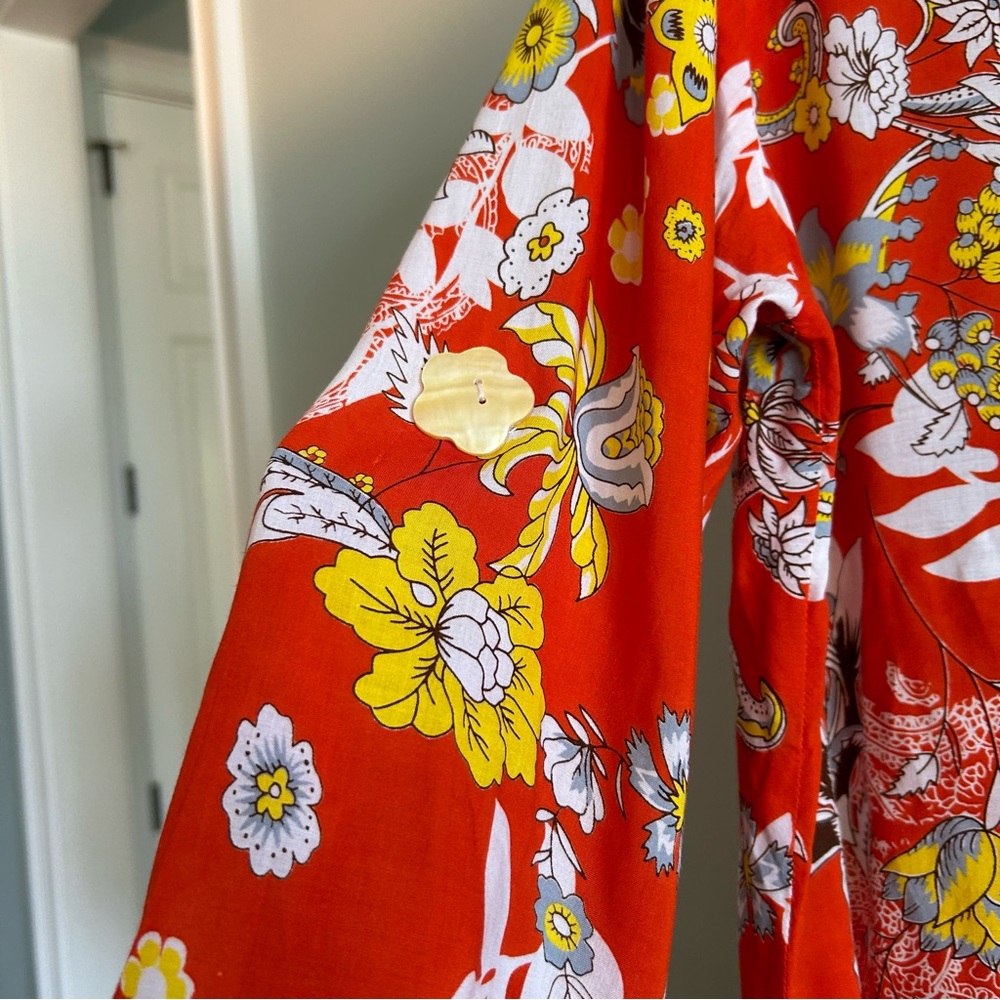 WALKER & WADE
ORANGE MULTI PRINT DRESS - Picture 4 of 9